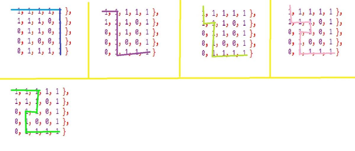 1, 1, 1, 1, 1 },
1, 2, 1, е, 1 },
8, 1 },
0, 1, 0, 0, 1 },
0,
},
1, 1, 1, а, },
1 1, 1, 1 },
1, 1, 1, 0, 1 },
в, 1, 1, 8, 1 },
0,
, 1, 1, 1, 1 },
1,, 1, e, 1 },
0, 1, 1, 0, 1 },
0,
а, 1, 1, а,
},
в, 1, а, в, 1},
в, 1, 1, 1, 1}
а, в, 1 },
0,
в, в, 1 },
0, 1. 1. 1, 1}
1 1, 1, 1 },
в, 1 },
, 0, 1 },
0, , 0, 0, 1 },
+}
1, 1,
0,
