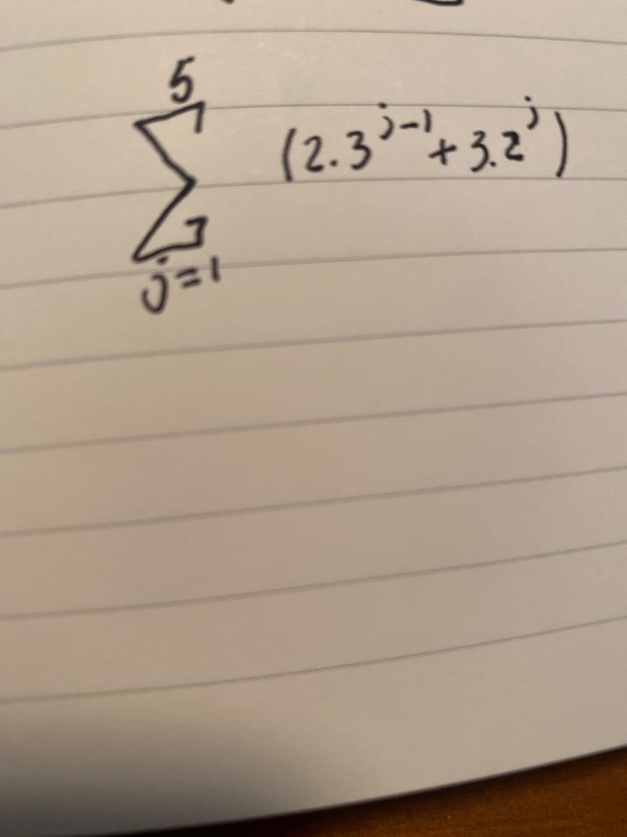 =!
(2.3 ³ - ² + 3.2²³)