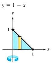 y = 1 - x
y
X