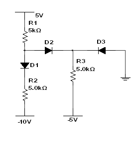 EV
R1
ΕΚΩ
201
-10V
D2
Δ
R2
.5.0ΚΩ
D3
R3
5.0ΚΩ
EV