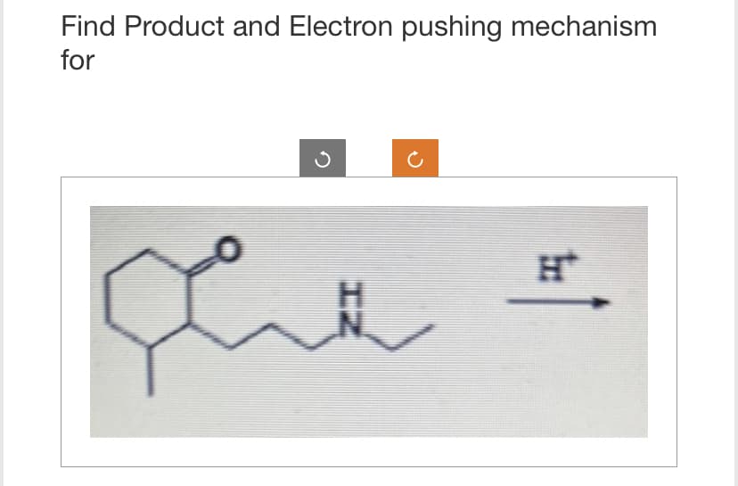 Find Product and Electron pushing mechanism
for
بالله