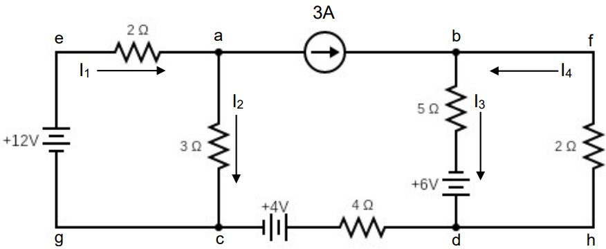 ЗА
e
a
b
-14
12
I3
+12V
30
20
+6V
+4V
d
