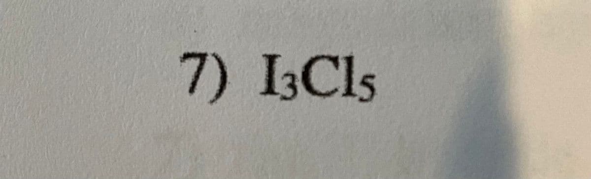 7) I3Cls