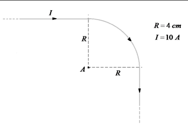 I
R=4 cm
R
I=10 A
R
