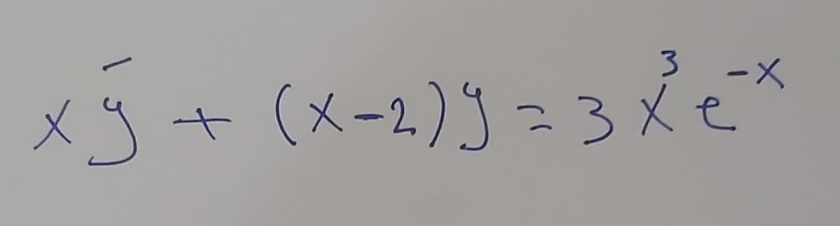 xЎ+ (x-2)9=3xех
ху