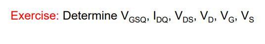 Exercise: Determine Veso, IpQ, Vps, Vp, Vg, Vs
