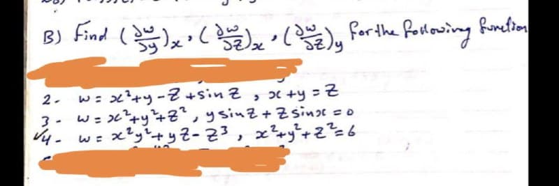 2-
w.x4y-2 +sin 근 , 2x+y = 근
3 -
- w:x+y+2², y sinz+ Z sinsc so
V4. w: x'y+ y2-23, x?ry+2=6
vụ -
