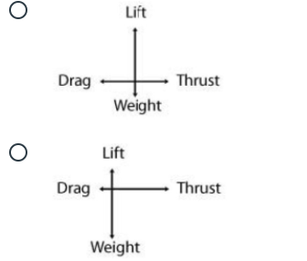 Lift
Drag
Thrust
Weight
Lift
Drag
Thrust
Weight
