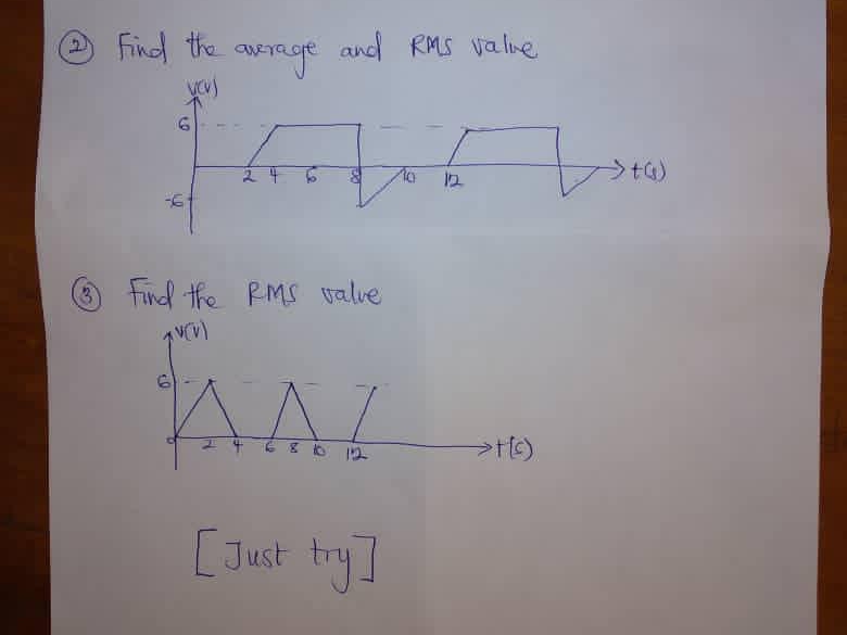 Find the awe
and RMS valine
12
O find the RMS valve
810 12
[Just try
