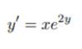 2y
y = re²
