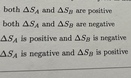 both ASA and ASB are positive
both ASA and ASB are negative
ASA is positive and ASB is negative
ASA is negative and ASB is positive