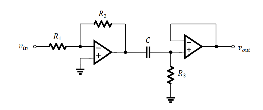 R2
C
V out
R1
Vin
R3
+
