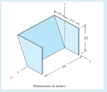 -15-
30
-54
Dimensions in inches
