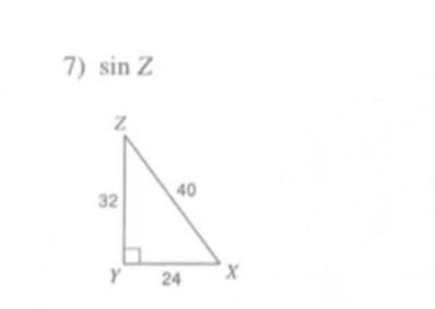 7) sin Z
40
32
Y
24
X,
