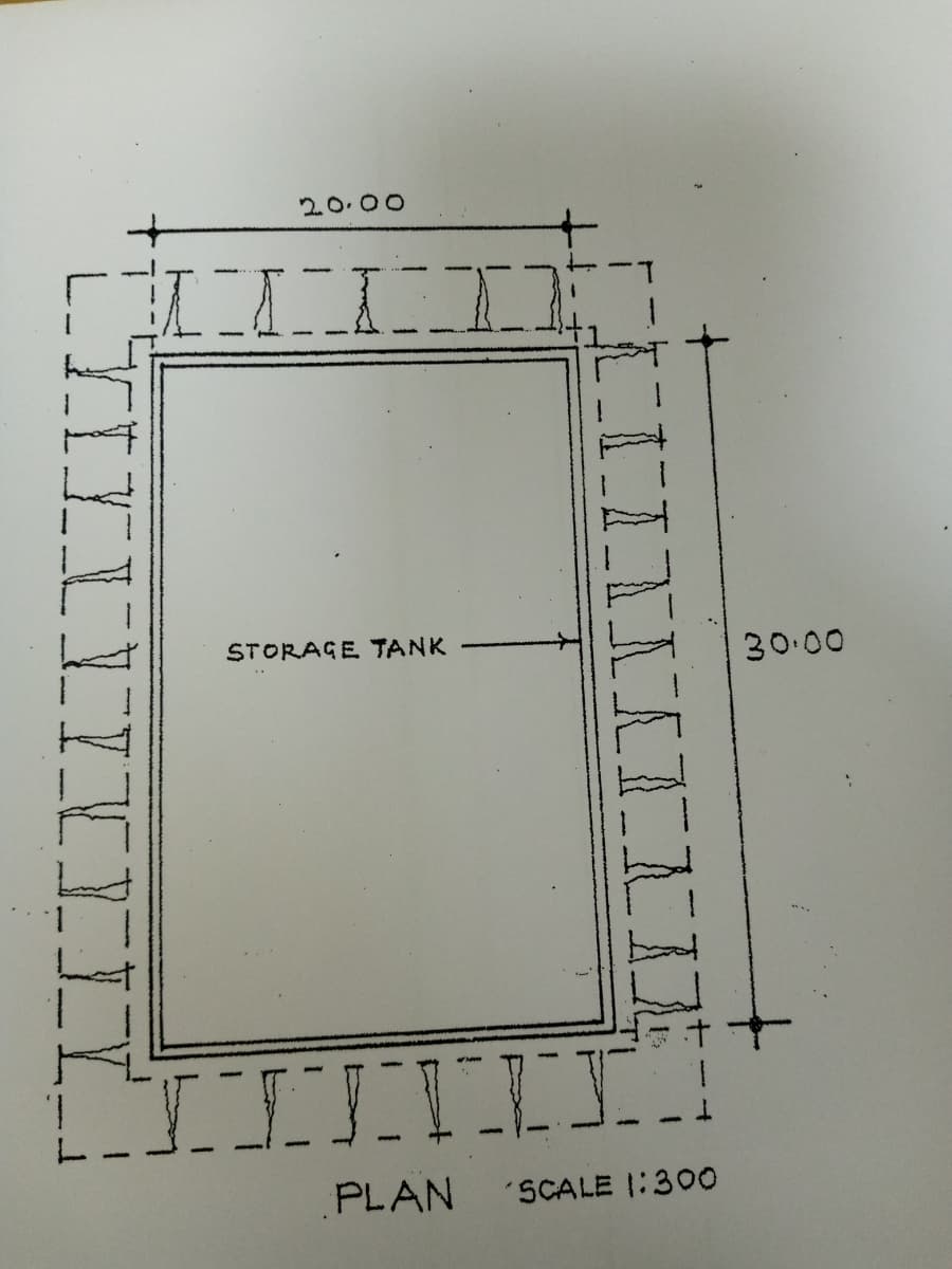 TIILIIIIII
20.00
MILIE
STORAGE TANK
II
IIIIIII
PLAN SCALE 1:300
30.00