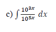 103
c) S-
dx
ах
105x
