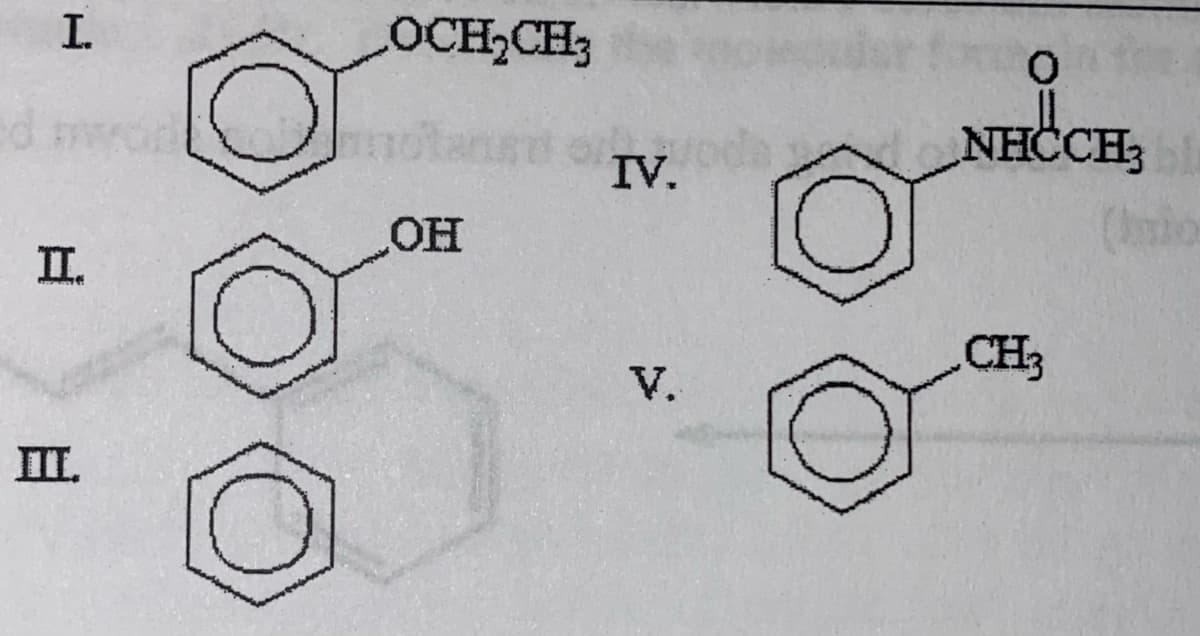 OCH,CH3
wwo
NHCCH
IV.
II.
CH3
V.
II.
T.
