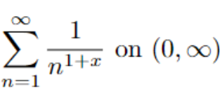 Σ
1
on (0, 0)
nl+x
n=1
