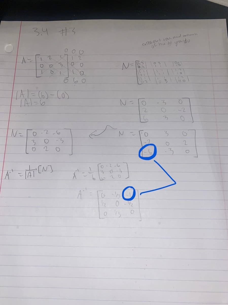 3.4 #3
COSS out von and commmh
the H youdo
3.
TAT=(6)-(0)
N=10
-3
-2
N=
O -2-6
3.
3.
-3
3.
TAT CN]
O -2-6
503
A = To
2 0 V2
0 13
MOM
(이 아
/2
