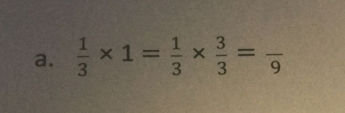 1x13D
a.
1 = 1
%3D
3
6.
3/3
