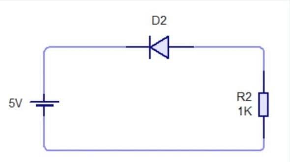 D2
R2
5V
1K
