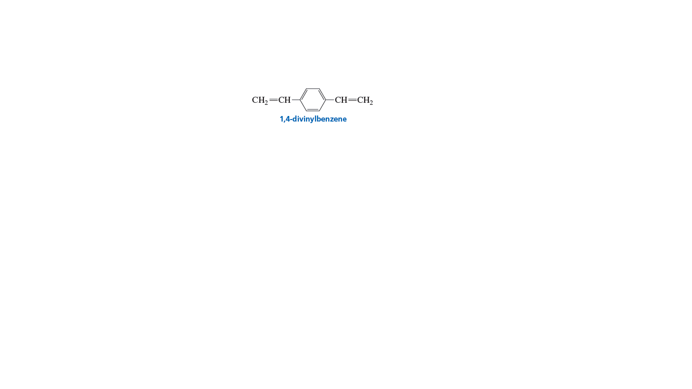 CH,=CH
CH=CH2
1,4-divinylbenzene
