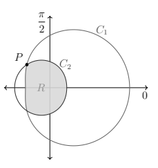 P
π
2
R
C₂
C₁