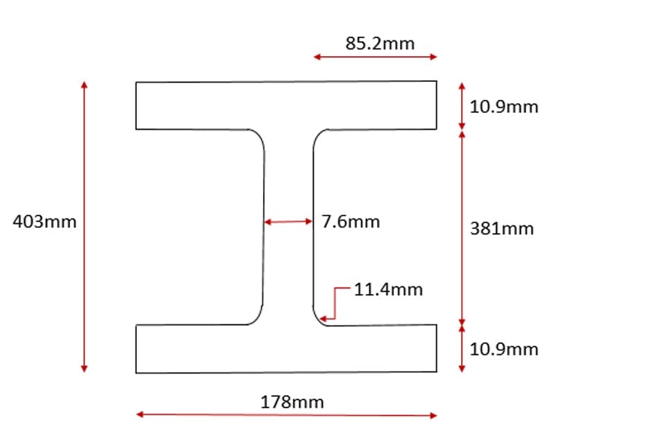 403mm
85.2mm
7.6mm
178mm
11.4mm
10.9mm
381mm
10.9mm