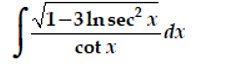 V ? x
1-31nsec
cot x
