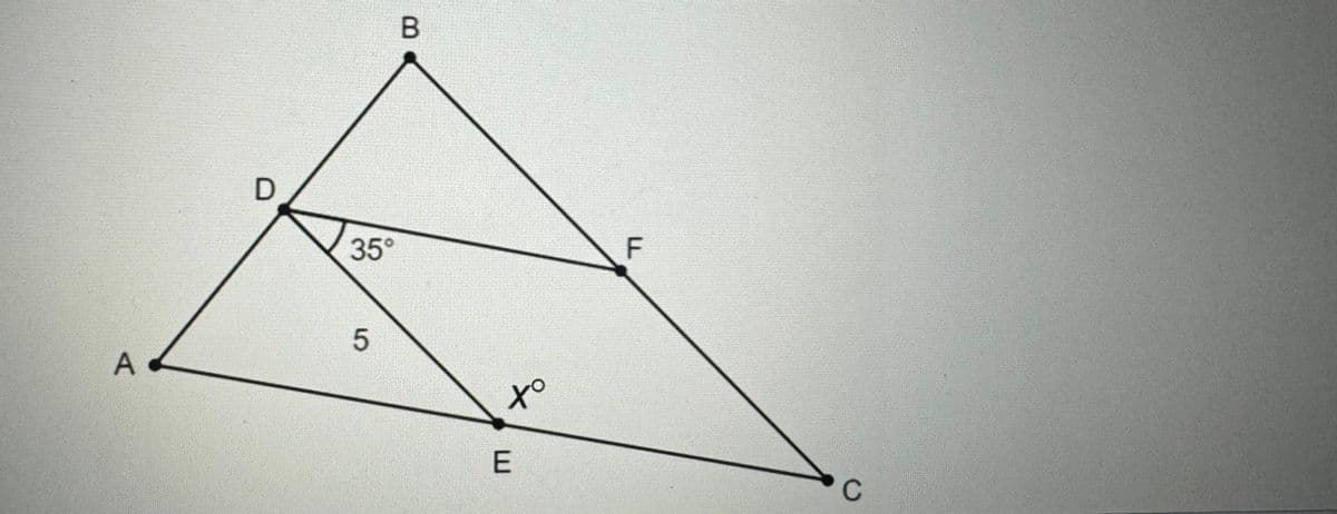 A
D
35°
5
B
хо
E
F
C