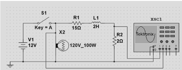 $1
R1
L1
XSC1
Key = A
150
2H
X2
R2
Tektronix
V1
12V
20
120V_100W
