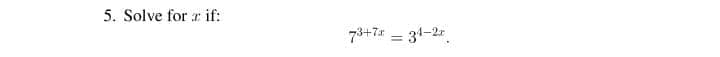 Solve for r if:
73+7 = 31-2r
%3D
