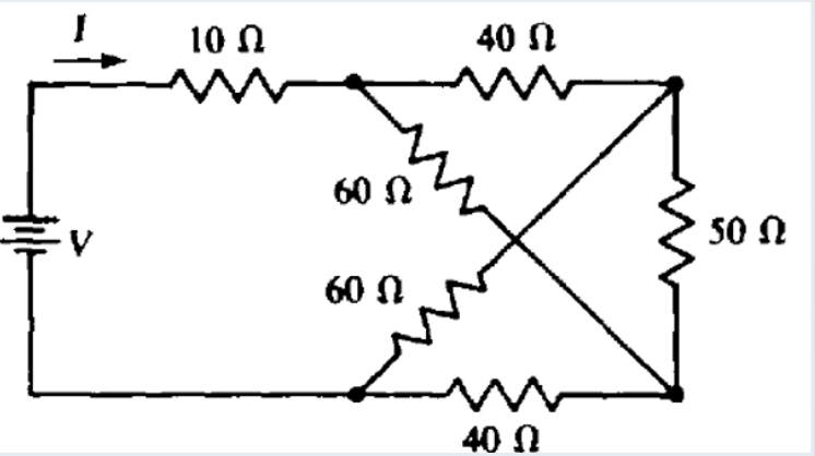 V
10 Ω
M
60 N
U 09
40 N
w M
40 0
50 Ω