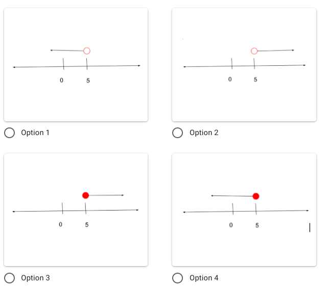 0 5
O Option 1
Option 2
O Option 3
O Option 4
