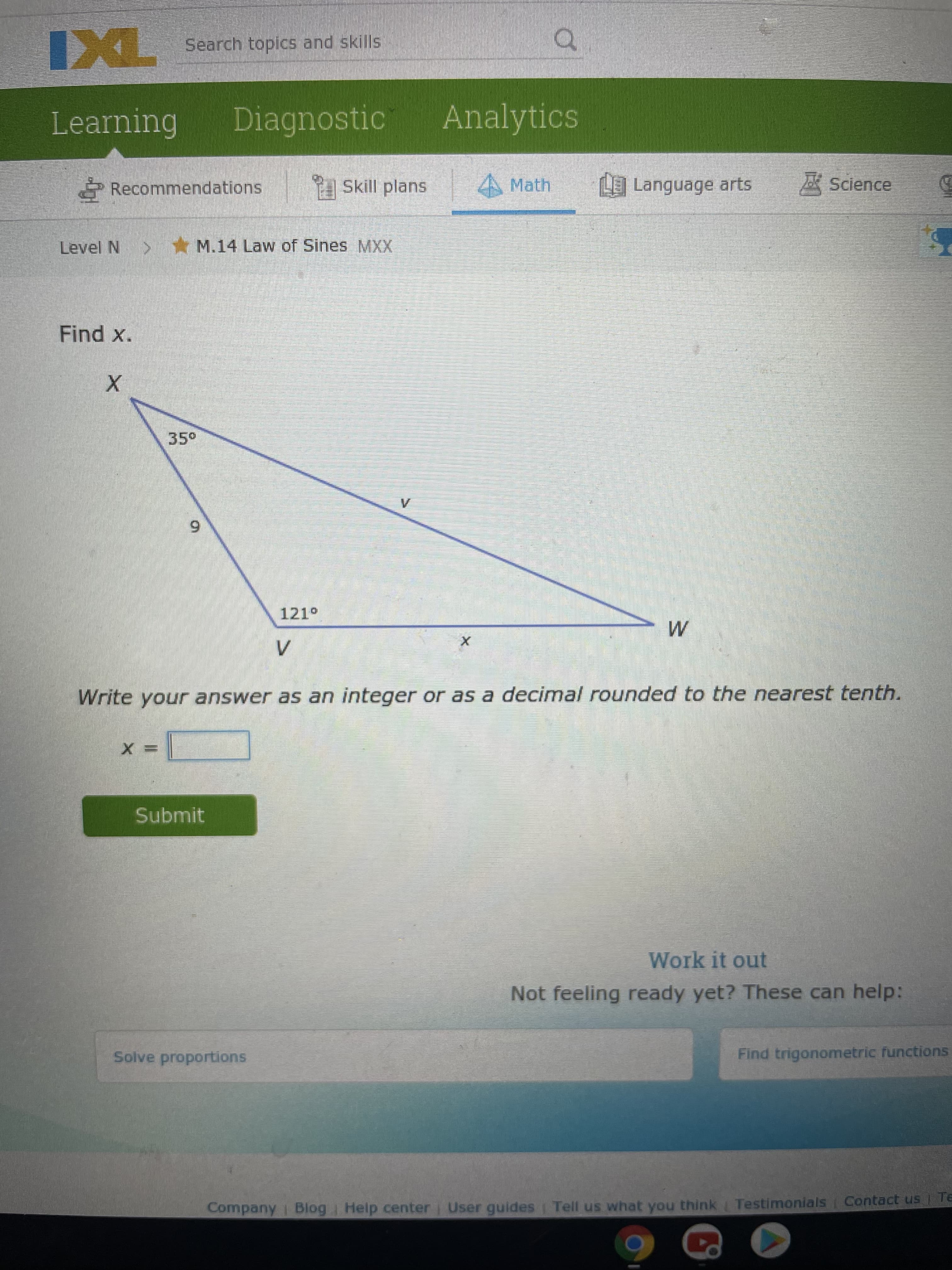 Write your answer as an integer or as a decimal rounded to the nearest tenth.
