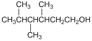 CH3 CH3
CH;CHCHCHCH2CH2OH
ČH3
