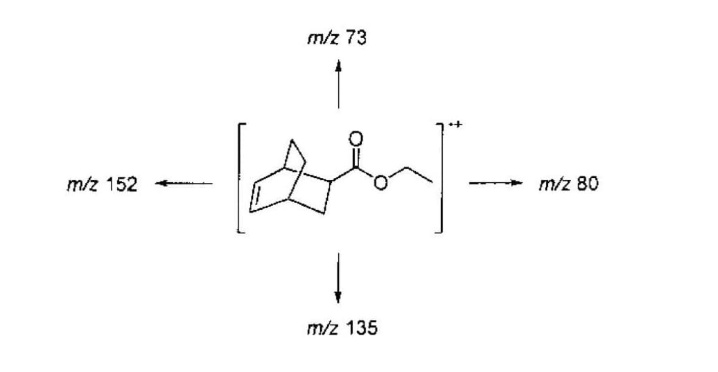 m/z 73
++
mz 152
m/z 80
m/z 135
