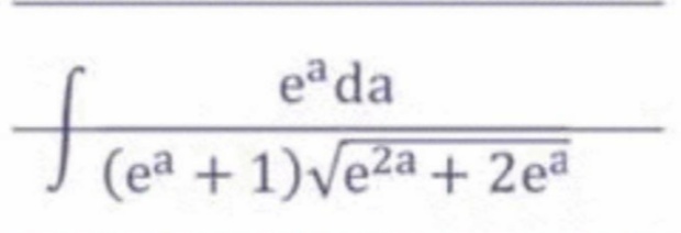 ea da
to
(ea + 1)Ve2a + 2ea
