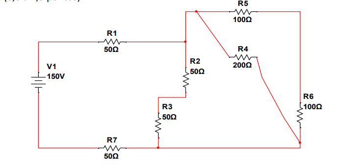 R5
1000
R1
502
R4
R2
V1
2002
500
- 150V
R6
1100Ω
R3
500
R7
502
