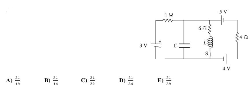 B)
과
이쯤
미리
3V
E)
12
C
6
(0)
S
5 V
4V
3452