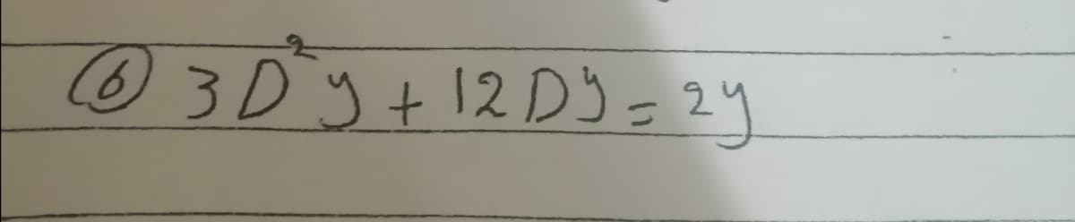 of
3Dy+12 D3=24
