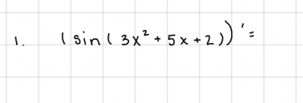 (sin( 3x*+5x•2))':
