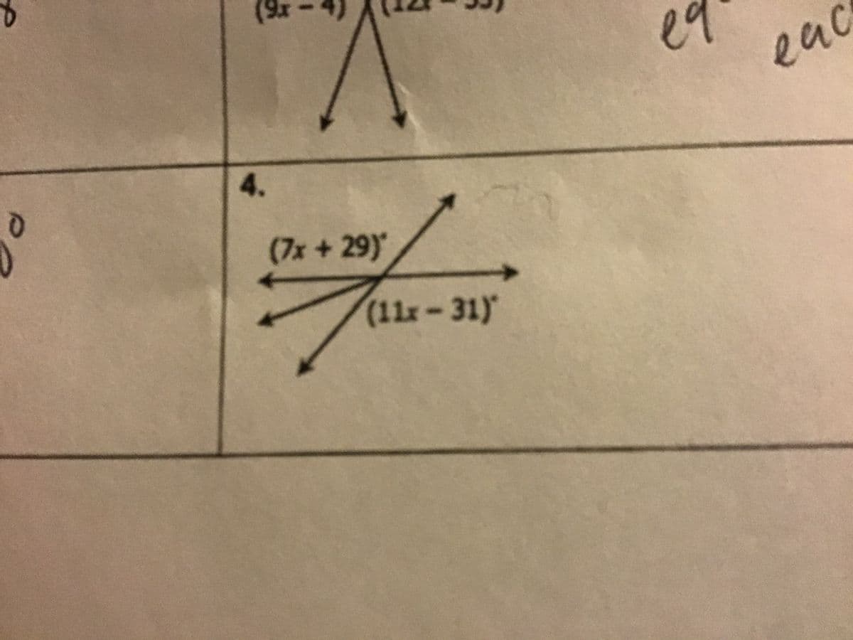 e9
eac
4.
(7x +29)*
(11x-31)
