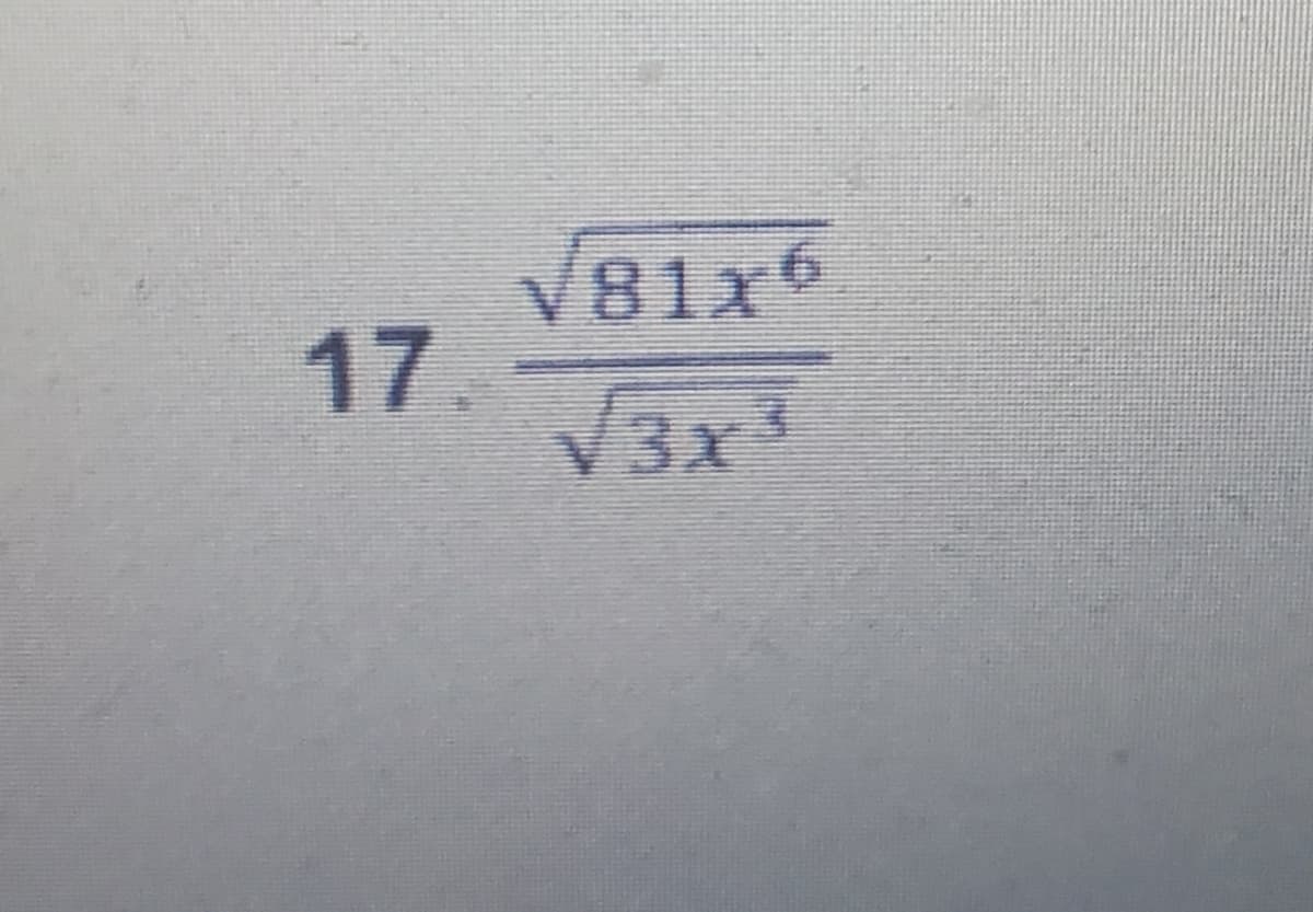 V81x6
17.
V3x²
