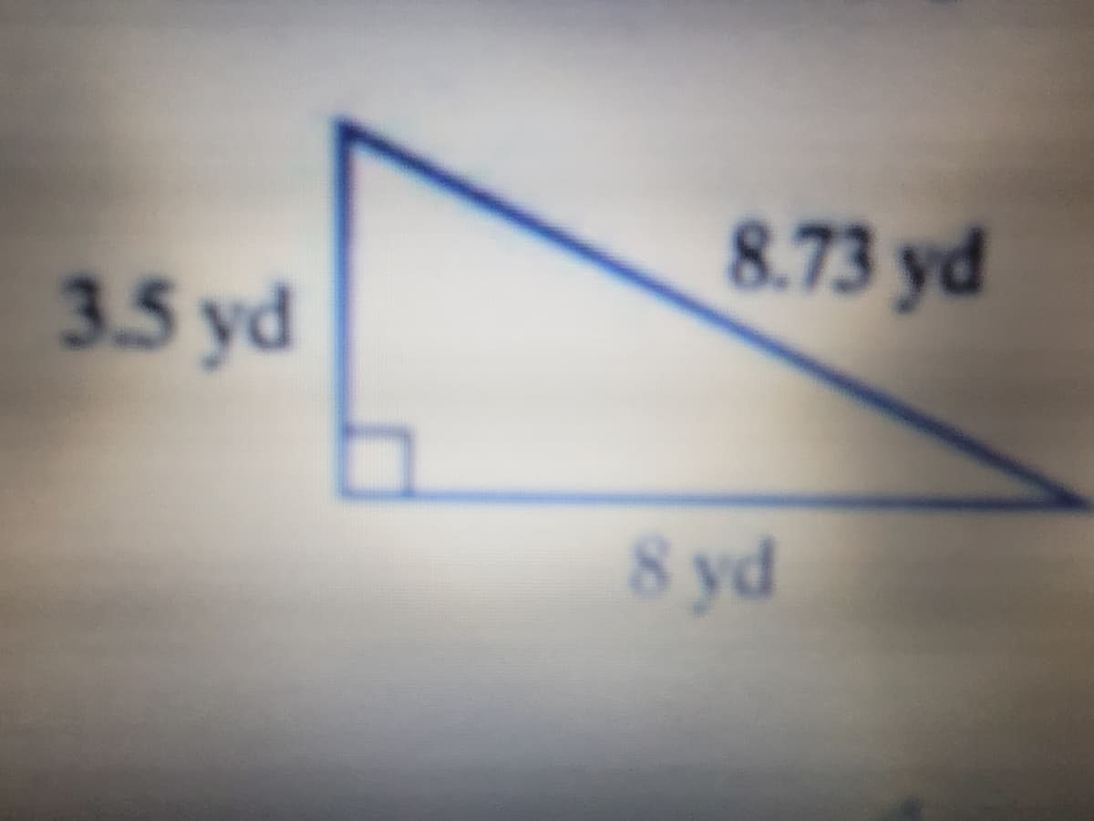 8.73 yd
3.5 yd
8 yd
