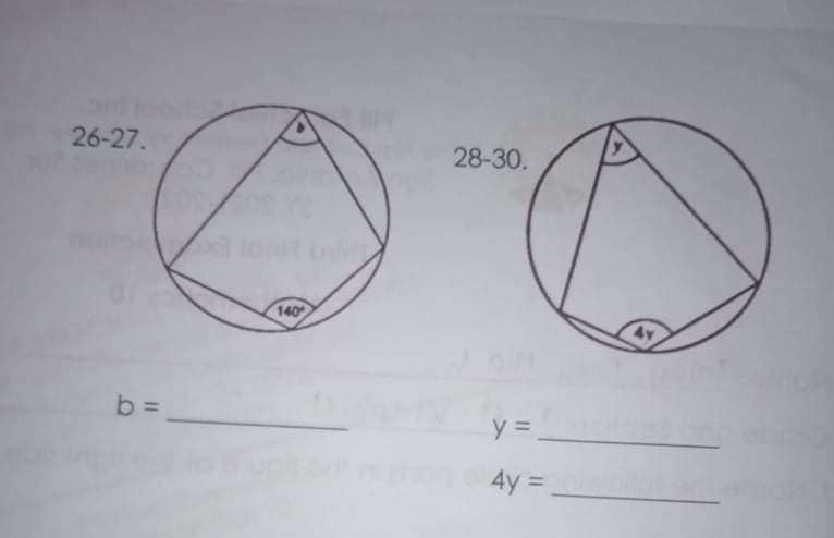 26-27.
28-30.
140
y =
4y =
