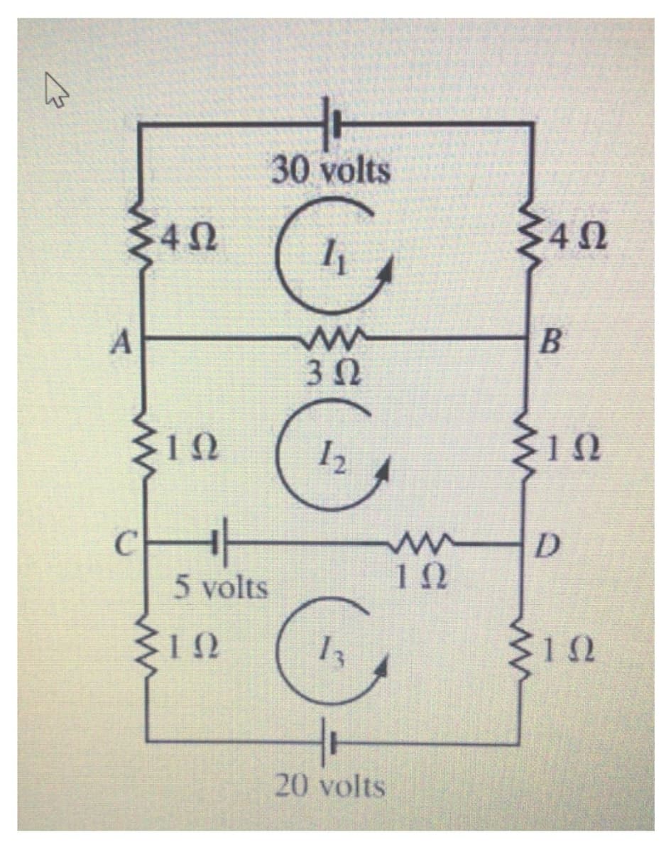 30 volts
I2
10
D
5 volts
12
20 volts
B.
3.
