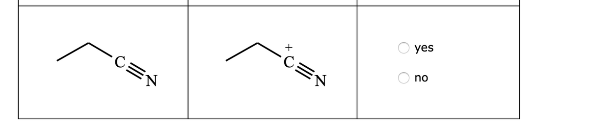 yes
C=N
no
