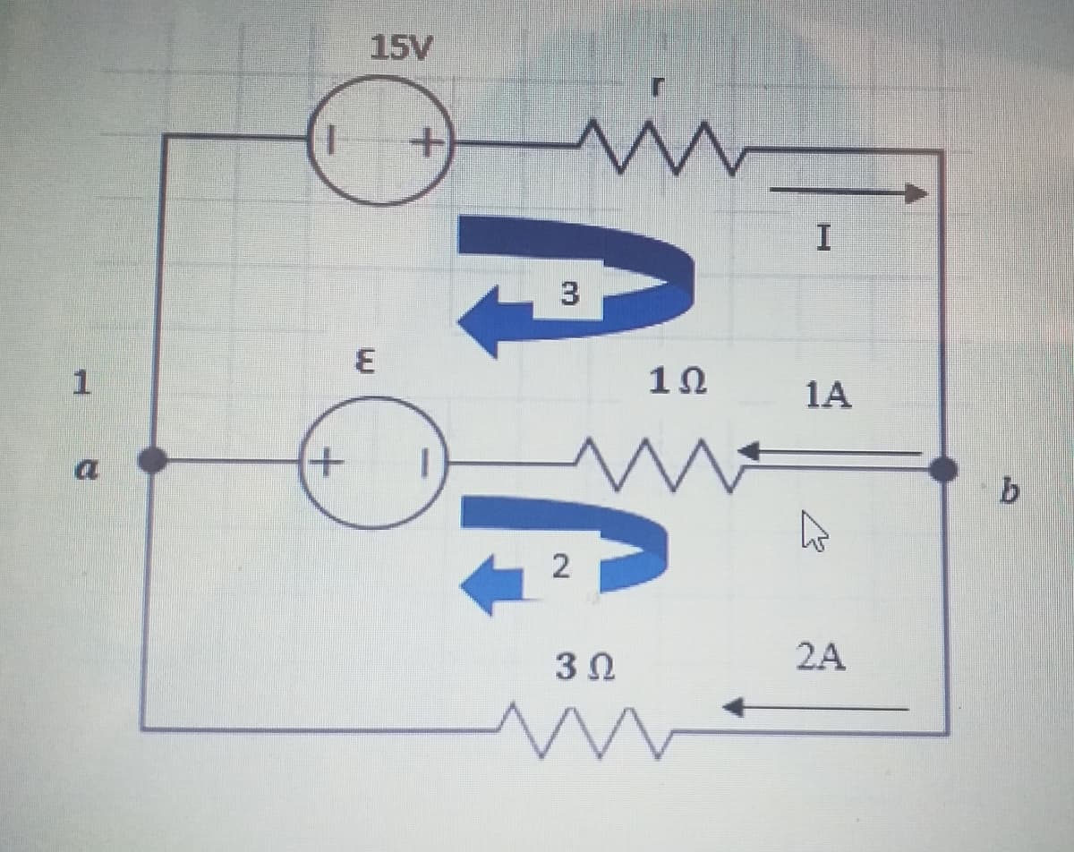 15V
3
1A
a
2
3 0
2A
