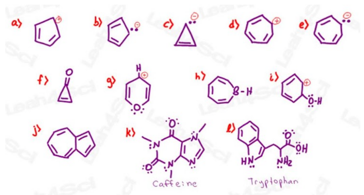 b)
f>
i>
B-H
:Q.
HN
Caffeine
Tryptophan
0:
